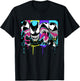 Marvel Venom Colorful Dripping Comic Panel T-Shirt - T-Shirt | Black