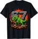Six Seven 67 T-Rex Dinosaur T-Shirt - T-Shirt | Black