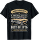 Best of 1976 Birthday Classic Car Limited Edition 1976 T-Shirt - T-Shirt | Black