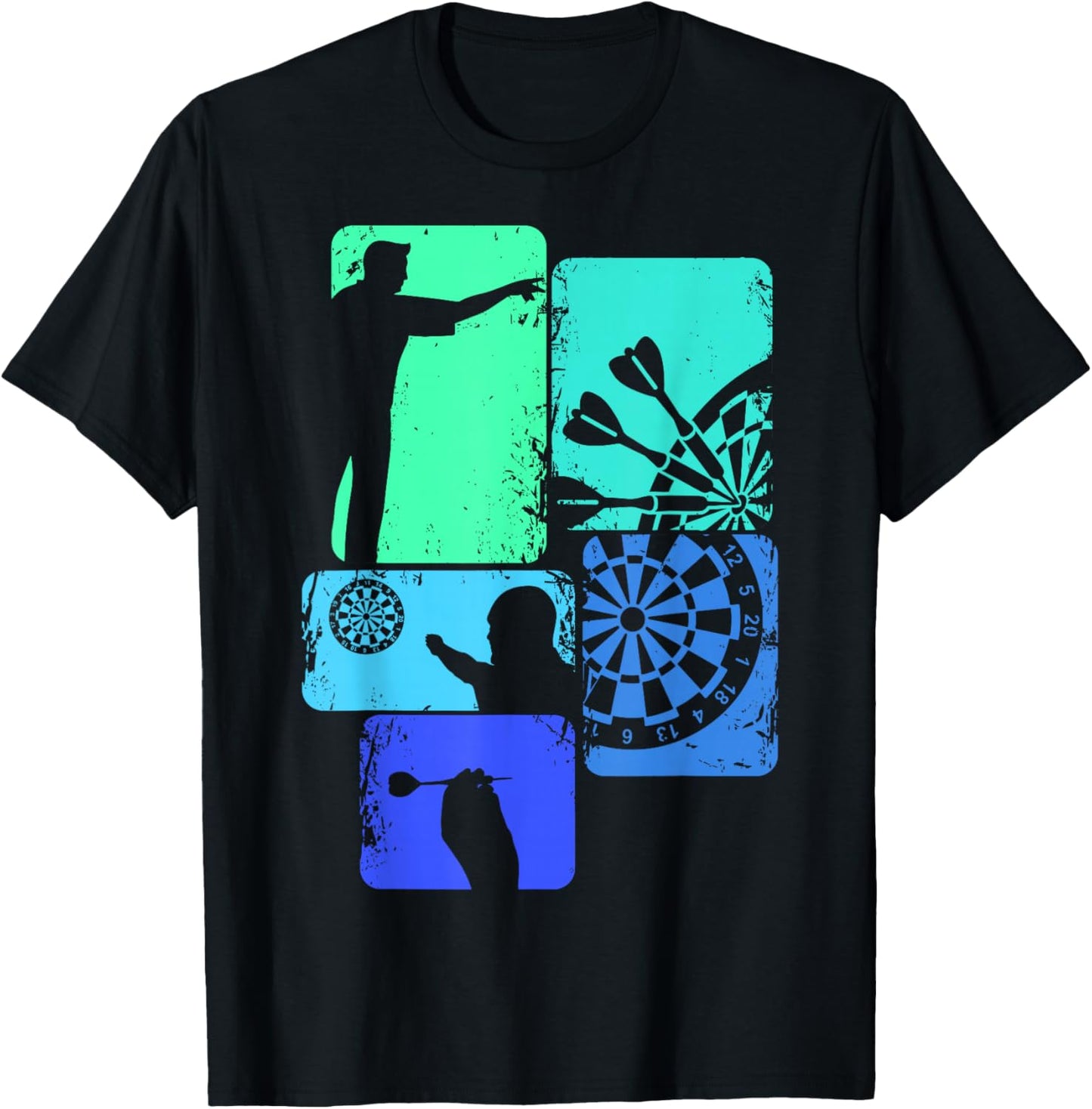 Darts Darts Men's , Black, S T-Shirt - T-Shirt | Black