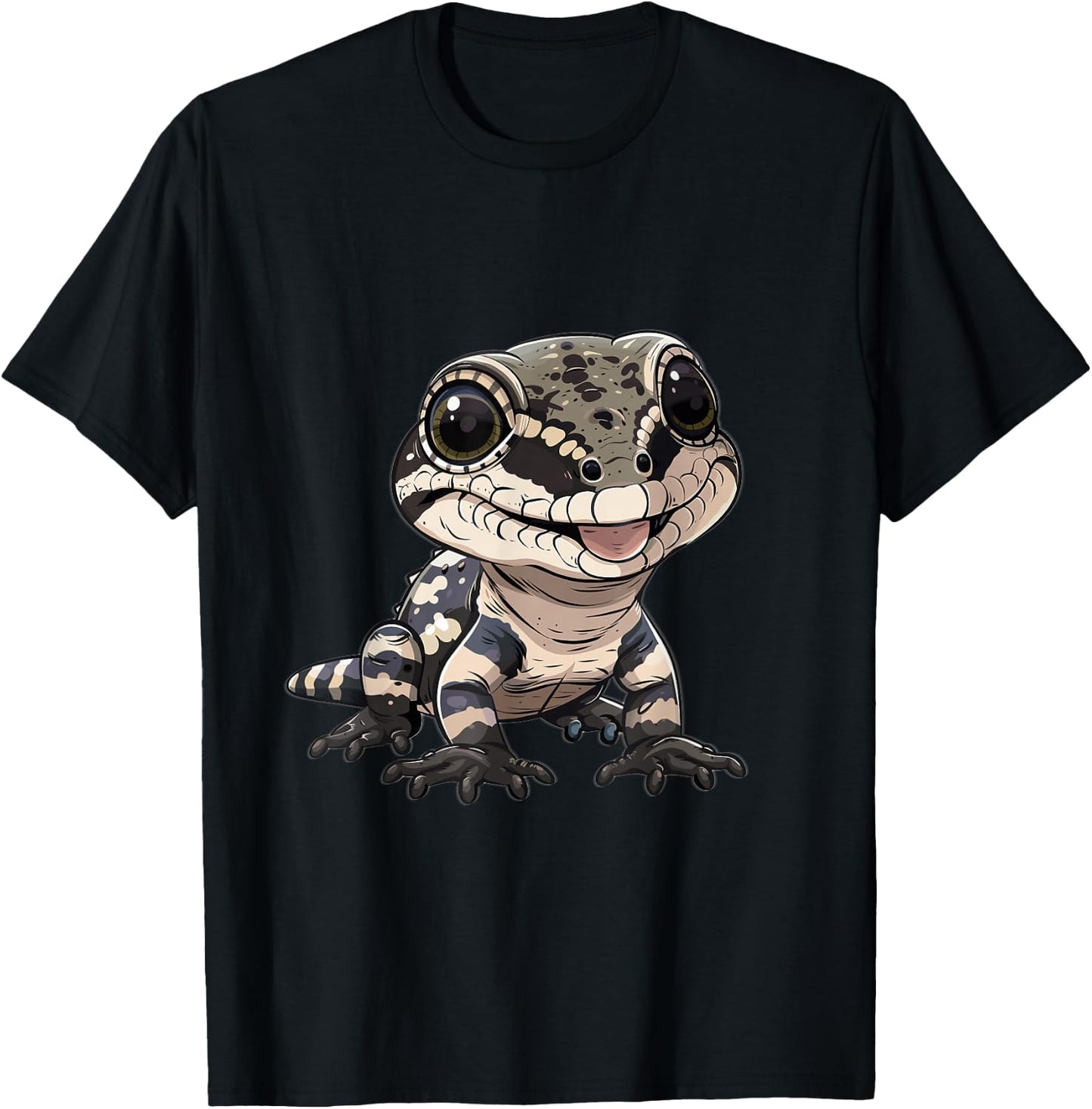 Tegu Lover Stuffed Animal Plush Essentials Lizard Lover Tegu T-Shirt - T-Shirt | Black