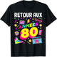 Party 80s Birthday Party 80s Retro Style , Black, S T-Shirt - T-Shirt | Black