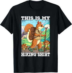 This Is My Hiking T-Shirt - T-Shirt | Black