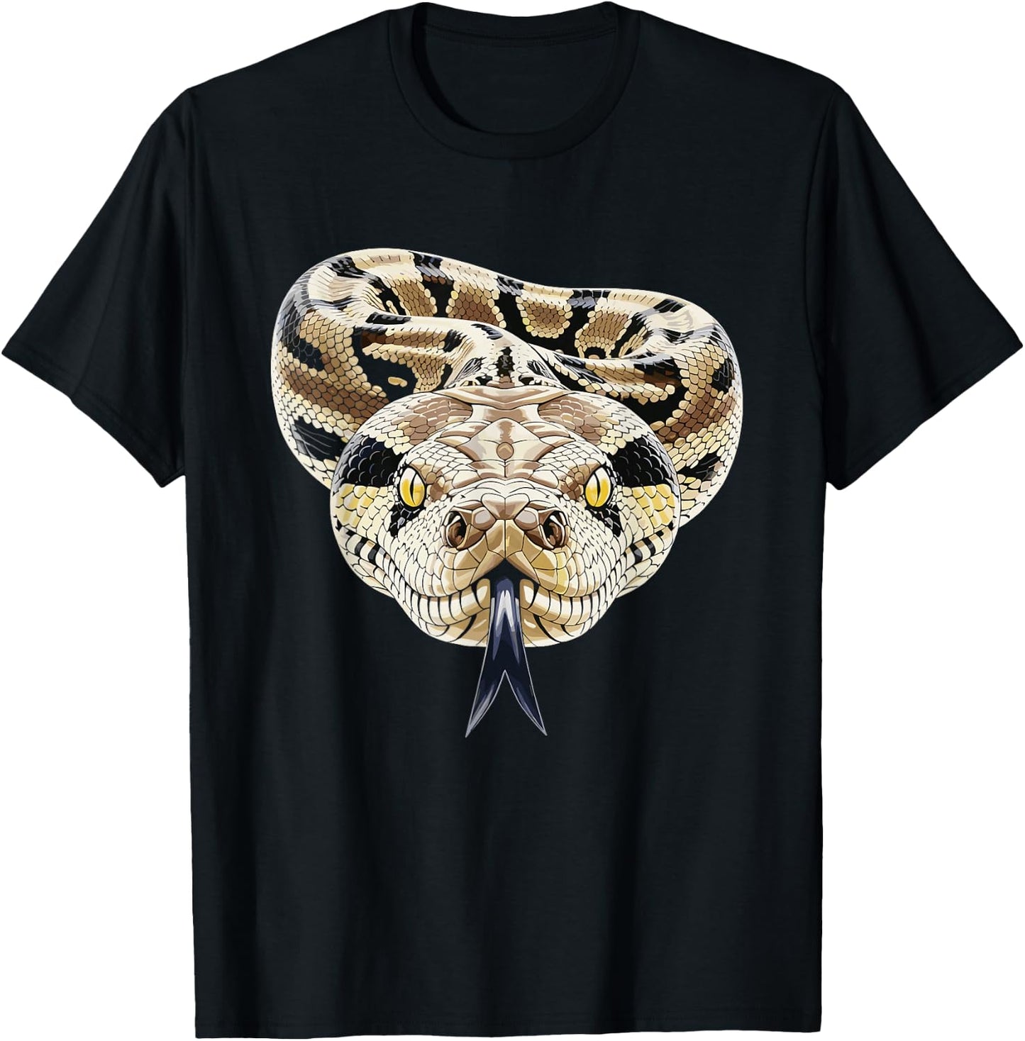 Snake Boa Constrictor T-Shirt - T-Shirt | Black