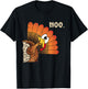 Funny Thanksgiving Cute Turkey Moo I'm A Cow Men Women Kids T-Shirt - T-Shirt | Black