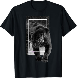 Black Panther Geometric T-Shirt - T-Shirt | Black