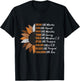 Vintage Black History Month Sunflower Dream Like Martin Gift T-Shirt - T-Shirt | Black