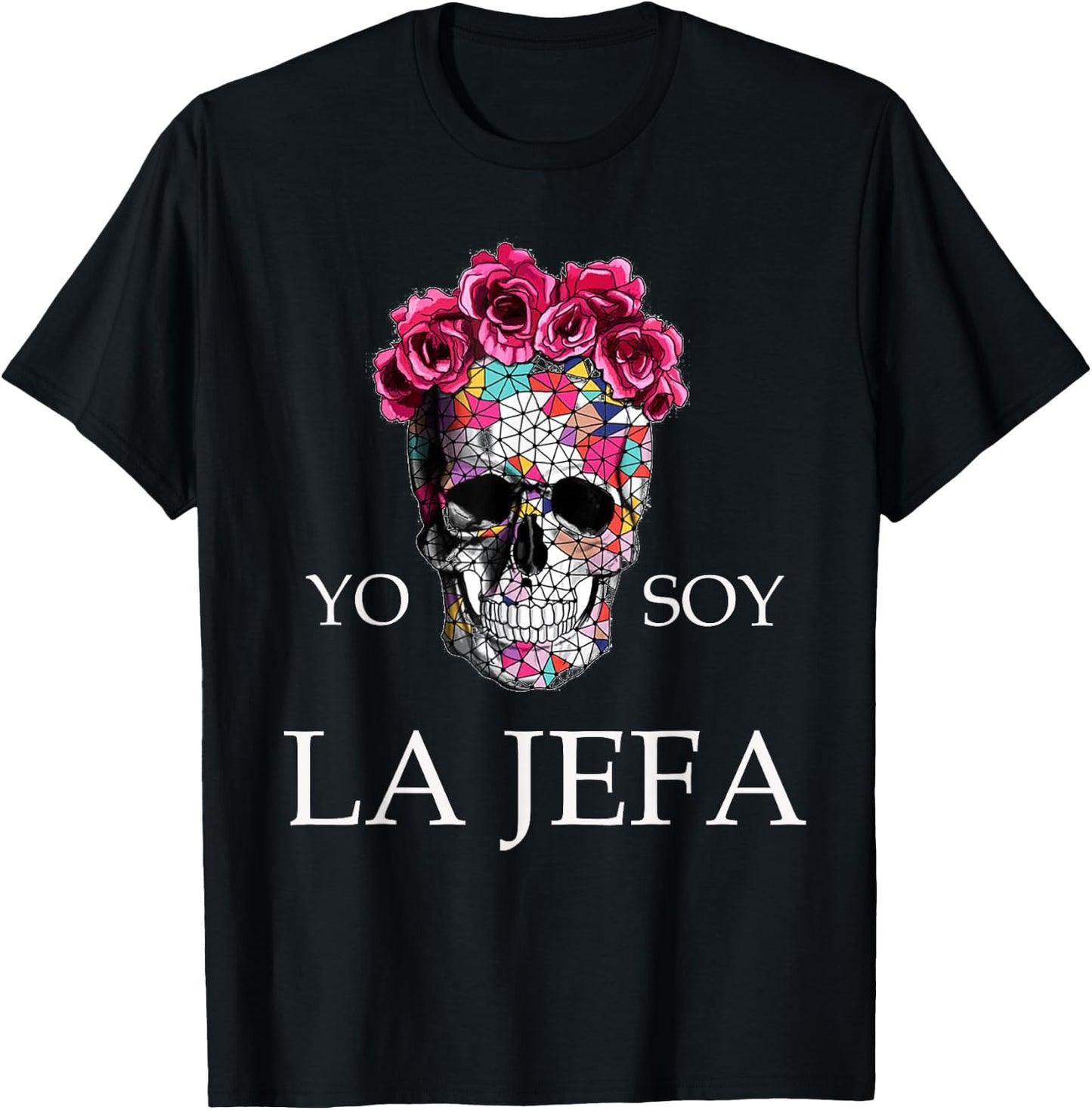 yo soy La Jefa camiseta I'm the Boss Woman Spanish T-Shirt - T-Shirt | Black