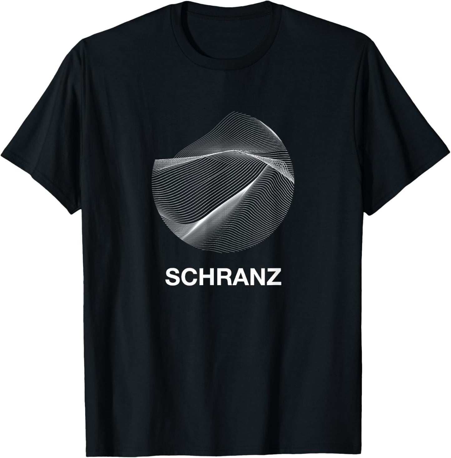 Schranz Techno Musik Retro Design Raver EDM Party 90er Jahre T-Shirt - T-Shirt | Black