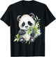 Watercolor Panda T-Shirt - T-Shirt | Black