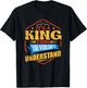 It's a King Thing Funny Last Name Humor Family Name T-Shirt - T-Shirt | Black