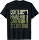 Women's with Hunter Motif, black T-Shirt - T-Shirt | Black