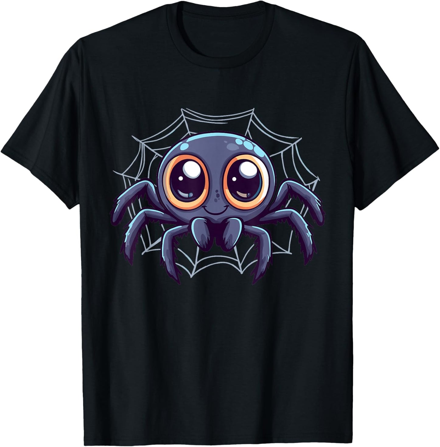 Spinne für Kinder T-Shirt - T-Shirt | Black