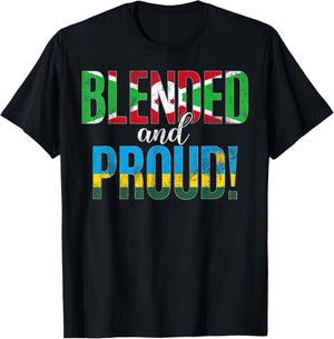 Nationalité mixte et fière moitié burundaise moitié rwandaise T-Shirt - T-Shirt | Black