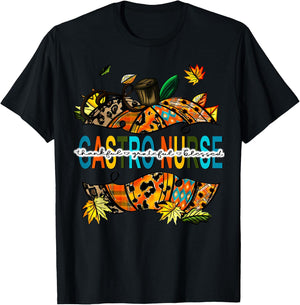 Fall Gastro Nurse Pumpkin Gastro Crew Endoscopy Thanksgiving T-Shirt - T-Shirt | Black
