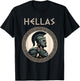 Hellas, griechischer Hoplit, Geschichte des antiken T-Shirt - T-Shirt | Black