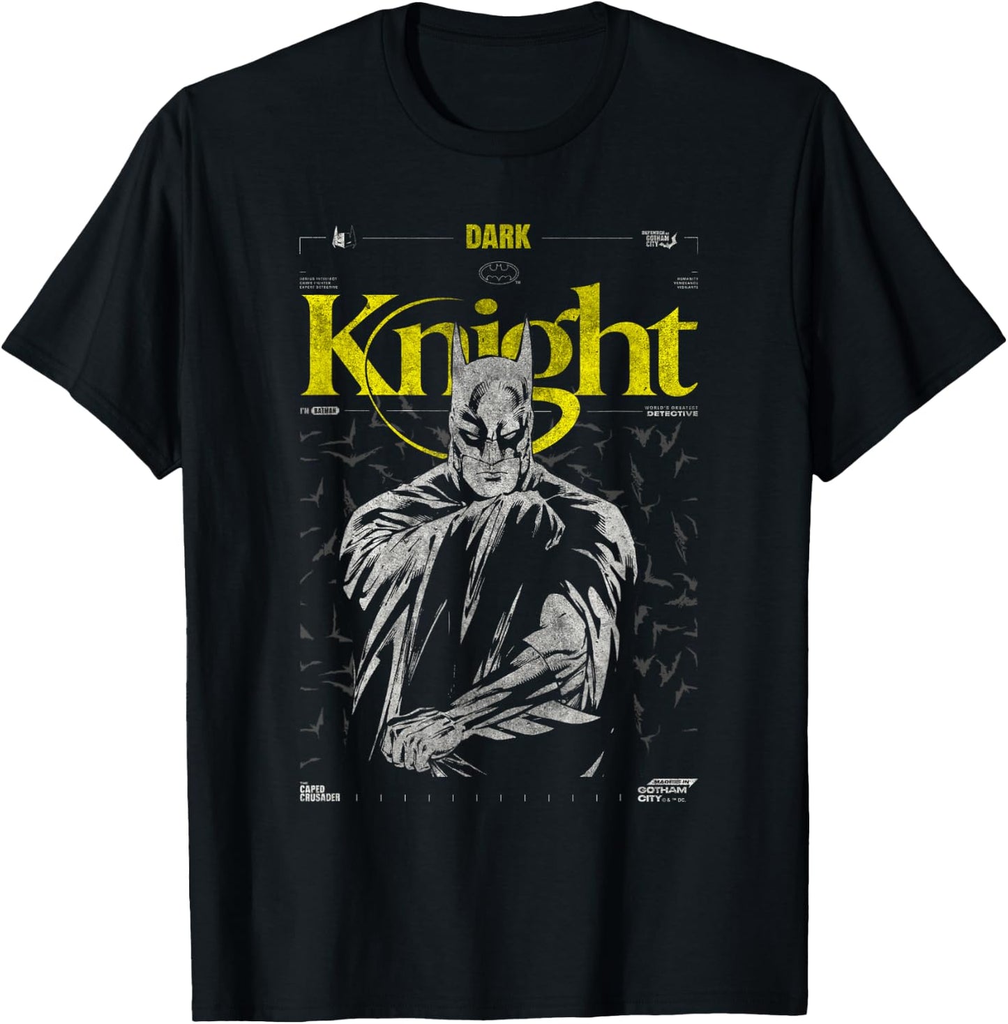 Batman Dark Knight Comic 85th Anniversary T-Shirt - T-Shirt | Black