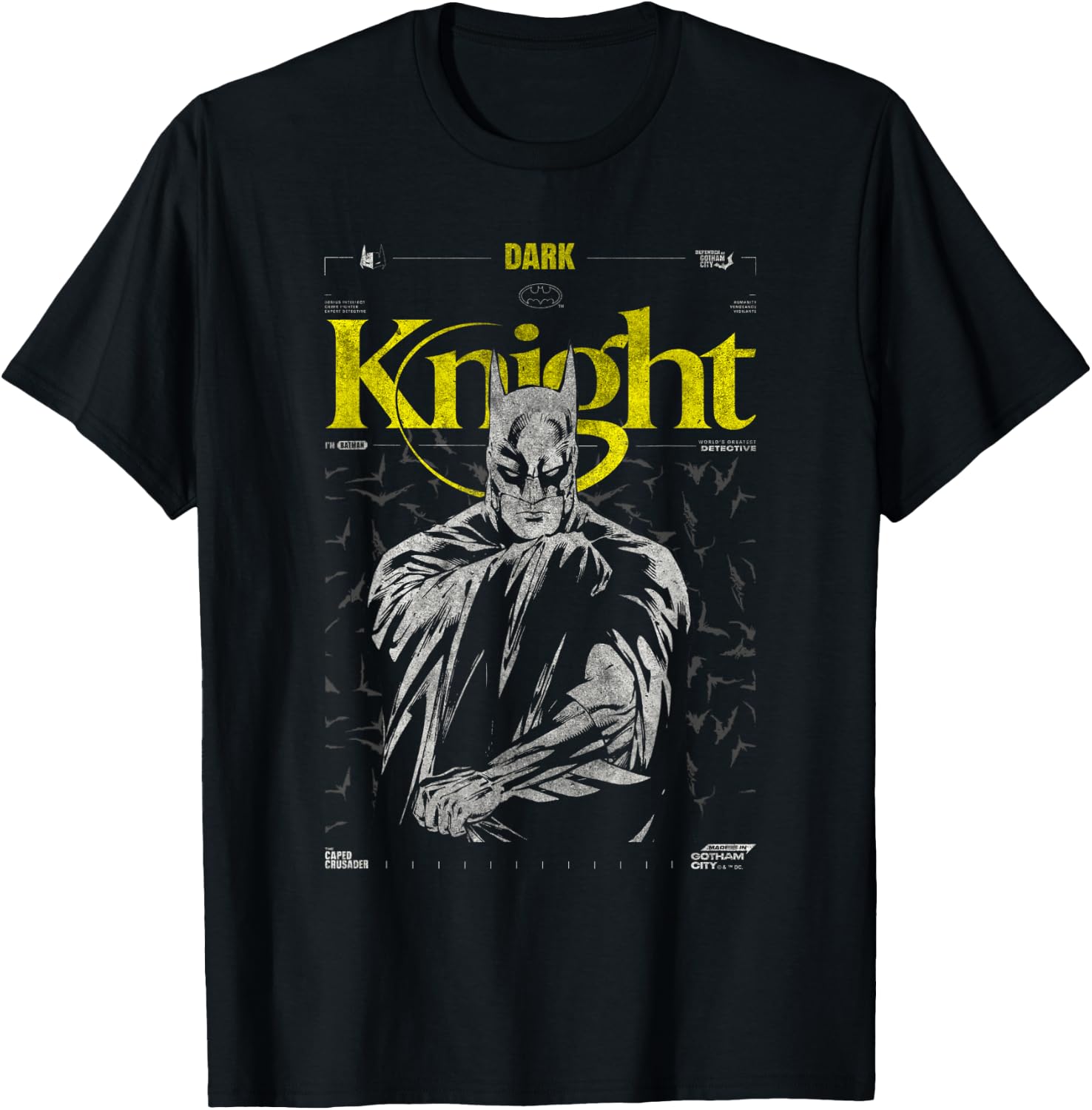 Batman Dark Knight Comic 85th Anniversary T-Shirt - T-Shirt | Black