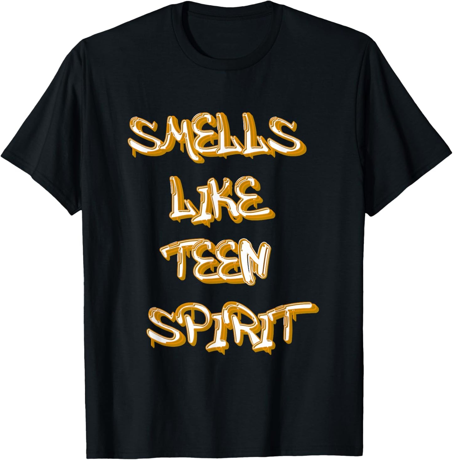 Smells Like Teen Spirit – Iconic & Grunge-Inspired T-Shirt - T-Shirt | Black
