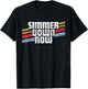 Simmer Down Now Funny Sayings Sarcastic Humor Joke Gag Gift T-Shirt - T-Shirt | Black