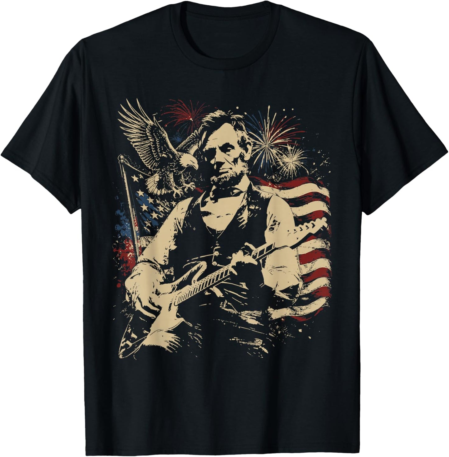 250 Anniversary USA 4th of July Patriotic Men 250 American T-Shirt - T-Shirt | Black