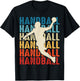 Handball Player Handball France Child Boy Funny T-Shirt - T-Shirt | Black