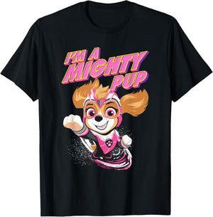 PAW Patrol: The Mighty Movie Skye Is A Mighty Pup , black T-Shirt - T-Shirt | Black