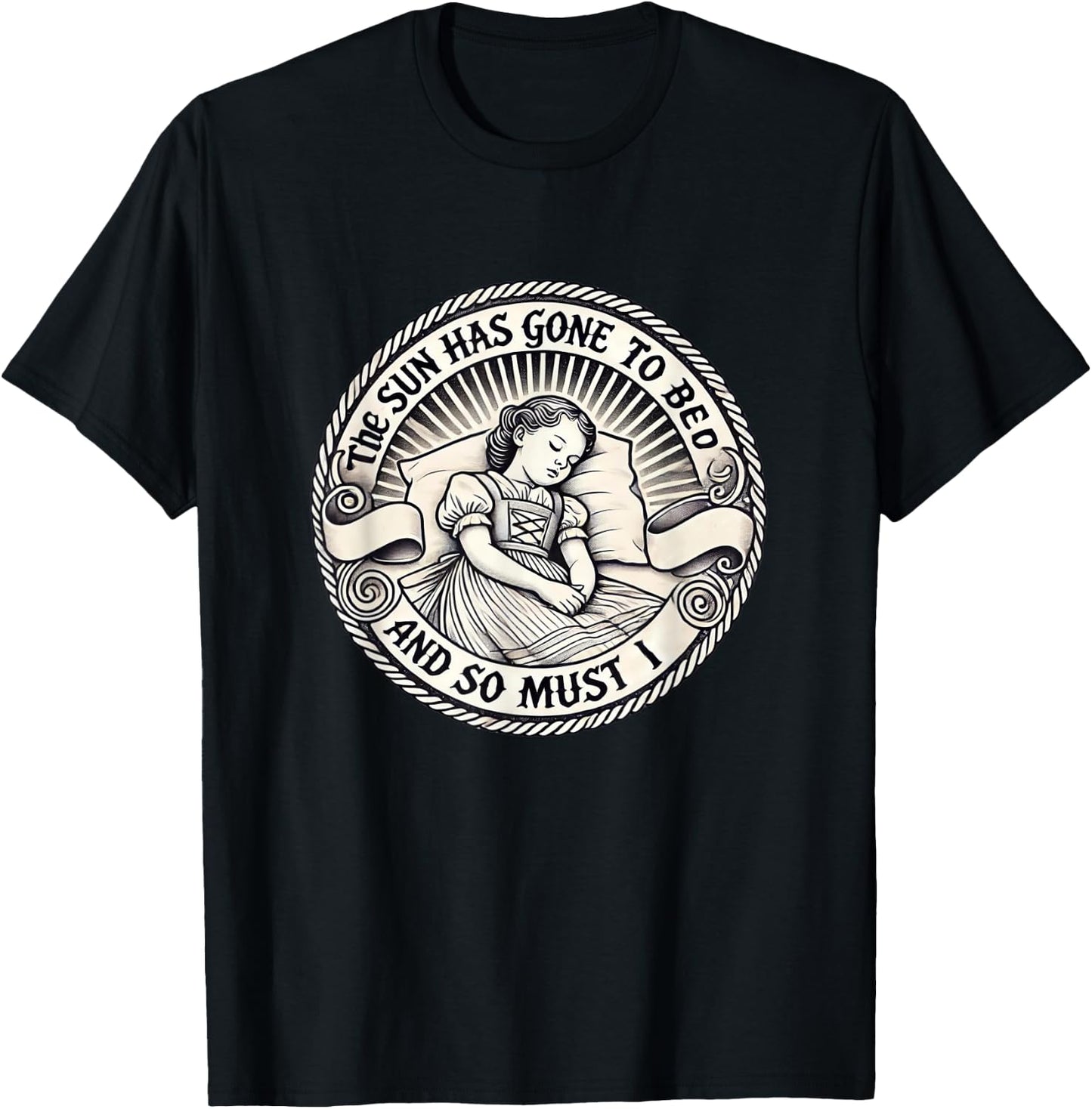 The Sun Has Gone To Bed Theatre Sound Of Music Musical T-Shirt - T-Shirt | Black
