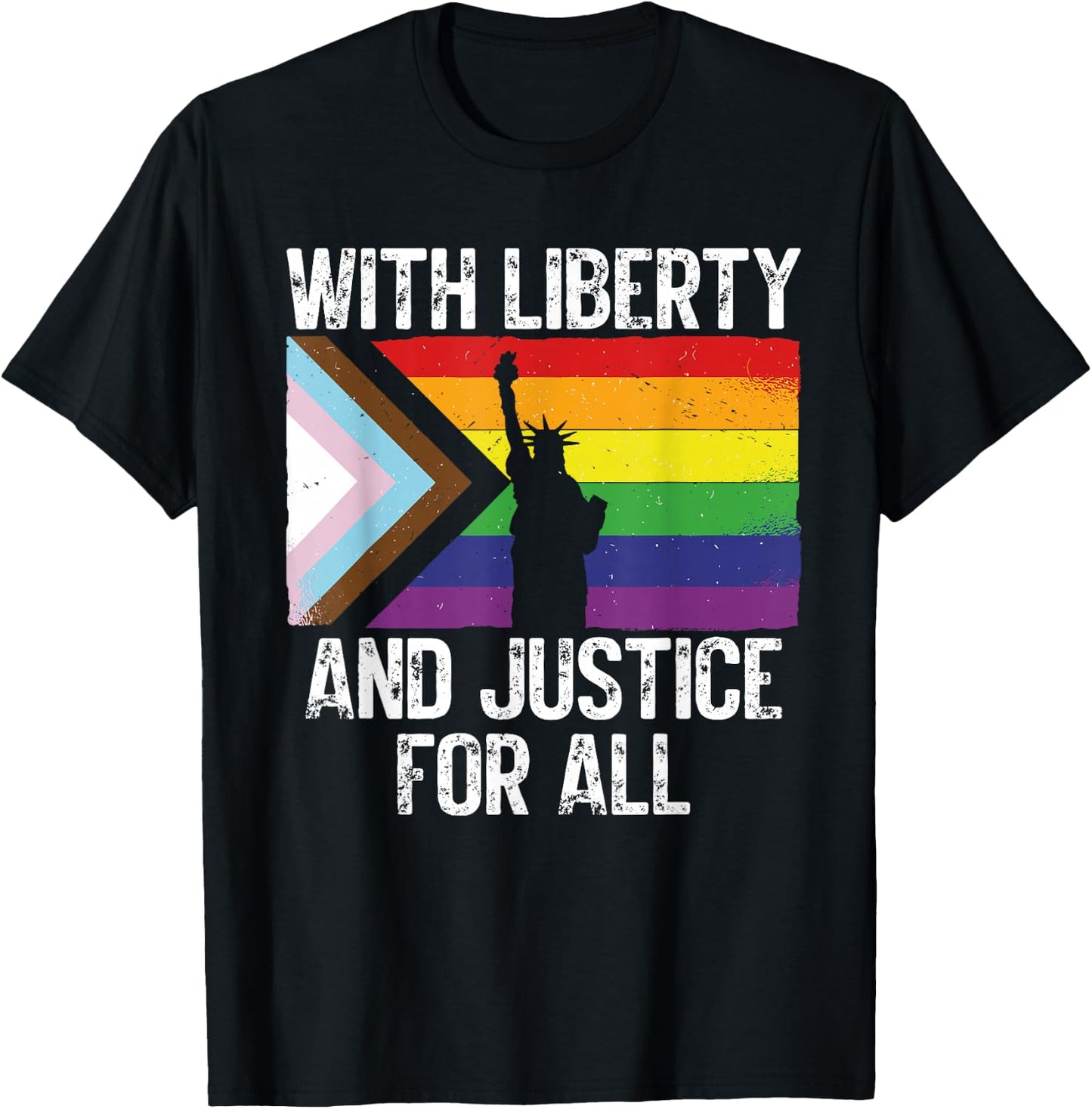 LGBTQ Trans Gay T-Shirt - T-Shirt | Black