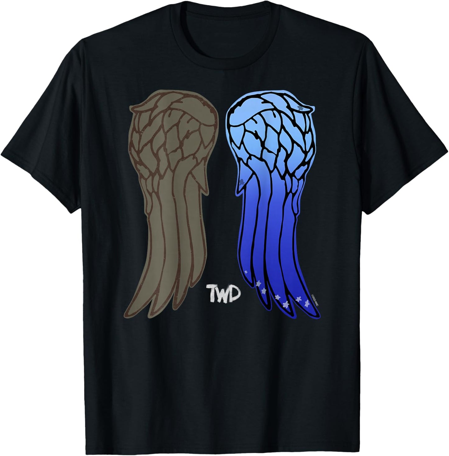 The Walking Dead Daryl Dixon New Wings , black T-Shirt - T-Shirt | Black