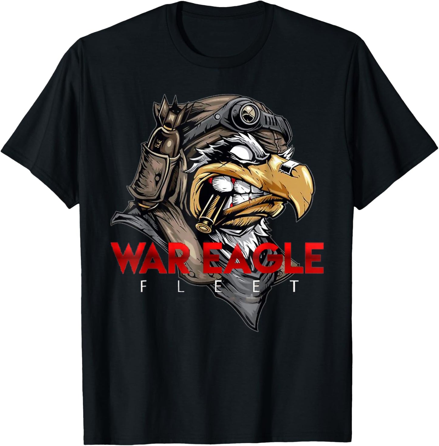 War Eagle Fleet Battle Eagle T-Shirt - T-Shirt | Black