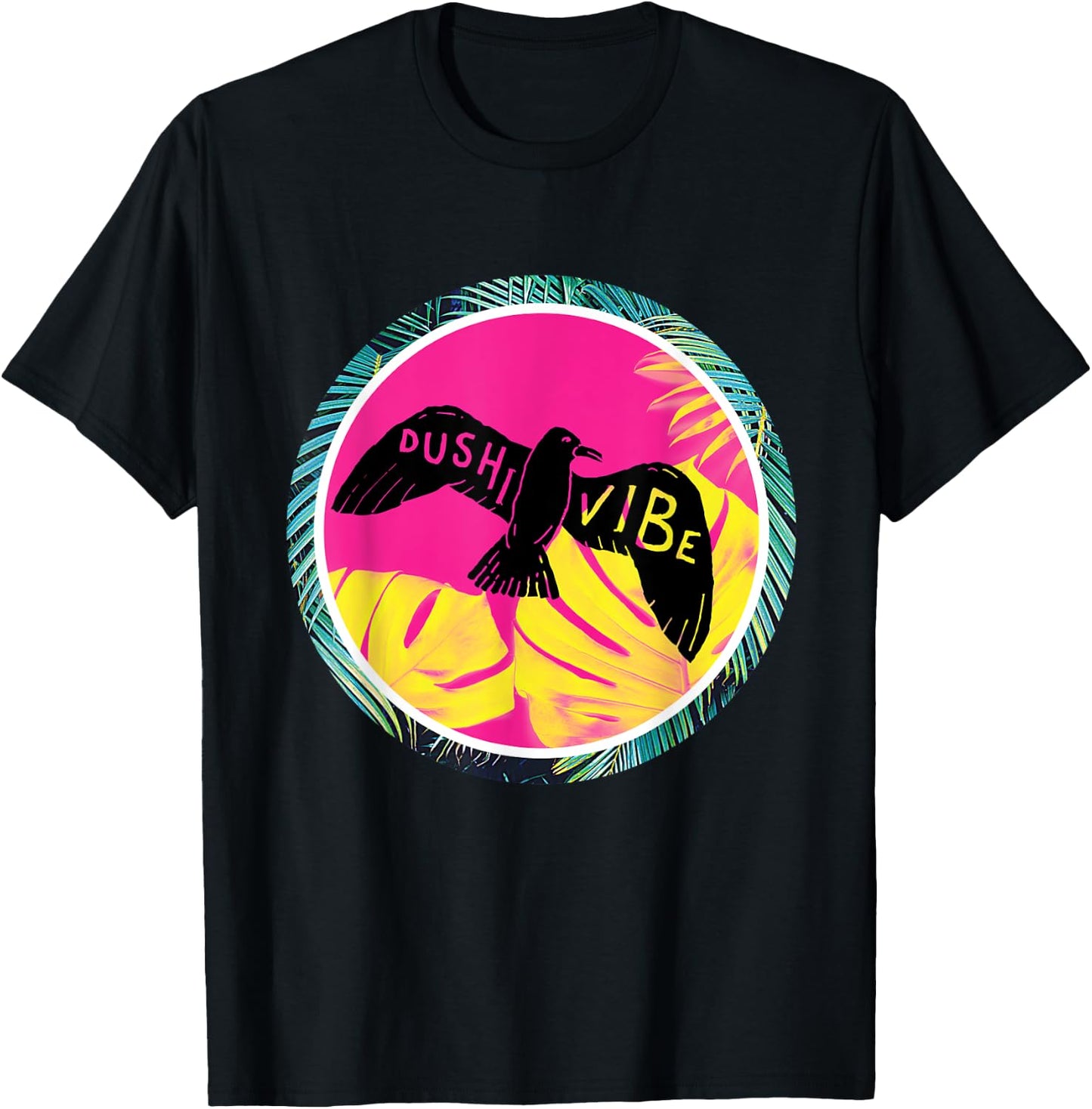 Aruba One Happy Island - Aruba Dushi Vibe T-Shirt - T-Shirt | Black