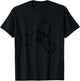 Dirt Bike Jump Motocross Motorcycle Track Racing Biker Gift T-Shirt - T-Shirt | Black