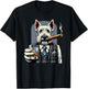 Scottish Terrier Dog Cigar And Whiskey Men Women T-Shirt - T-Shirt | Black
