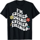Retro Groovy Im ESTHER Doing ESTHER Things Funny Mother's T-Shirt - T-Shirt | Black