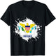 virgin islands us Splash T-Shirt - T-Shirt | Black