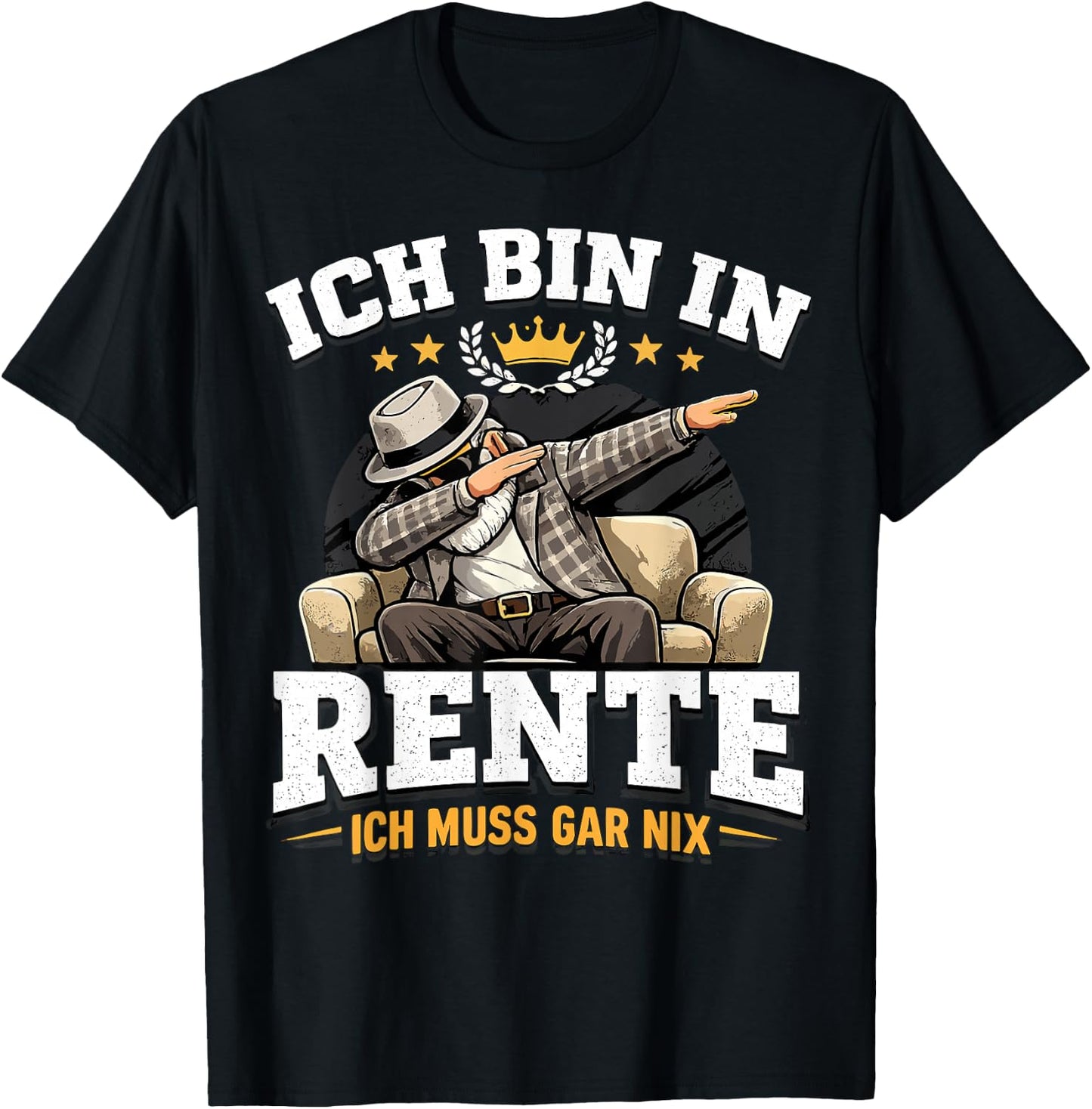 Rente 2026 Ruhestand Pension Pensionär Lustiges Rentner T-Shirt - T-Shirt | Black