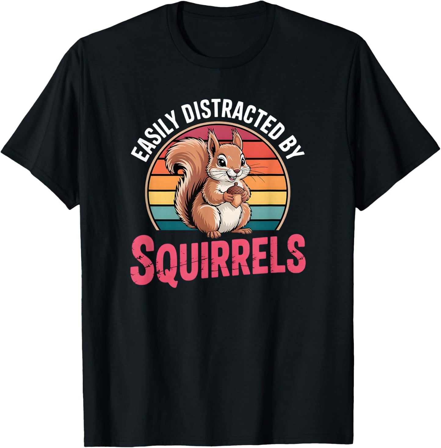 Squirrel T-Shirt - T-Shirt | Black