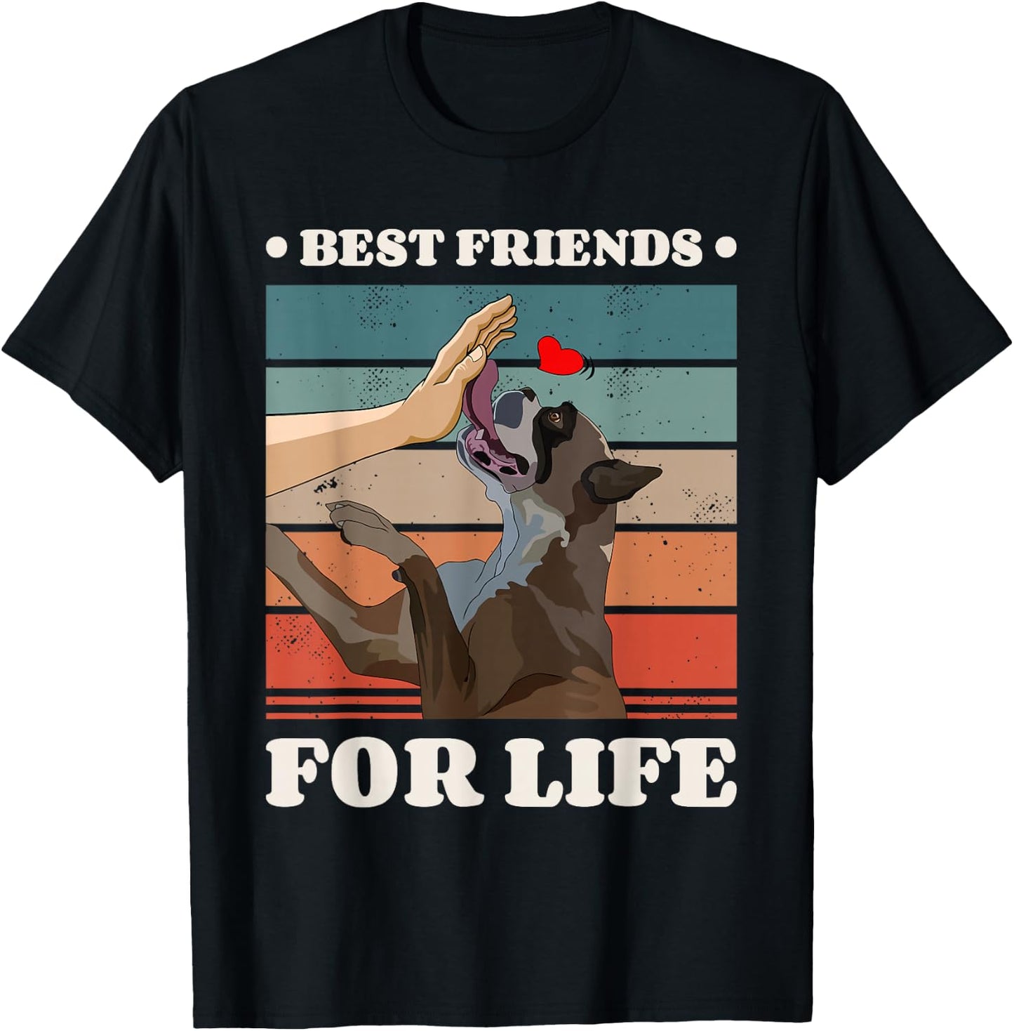 Boxer Dog Boxers T-Shirt - T-Shirt | Black