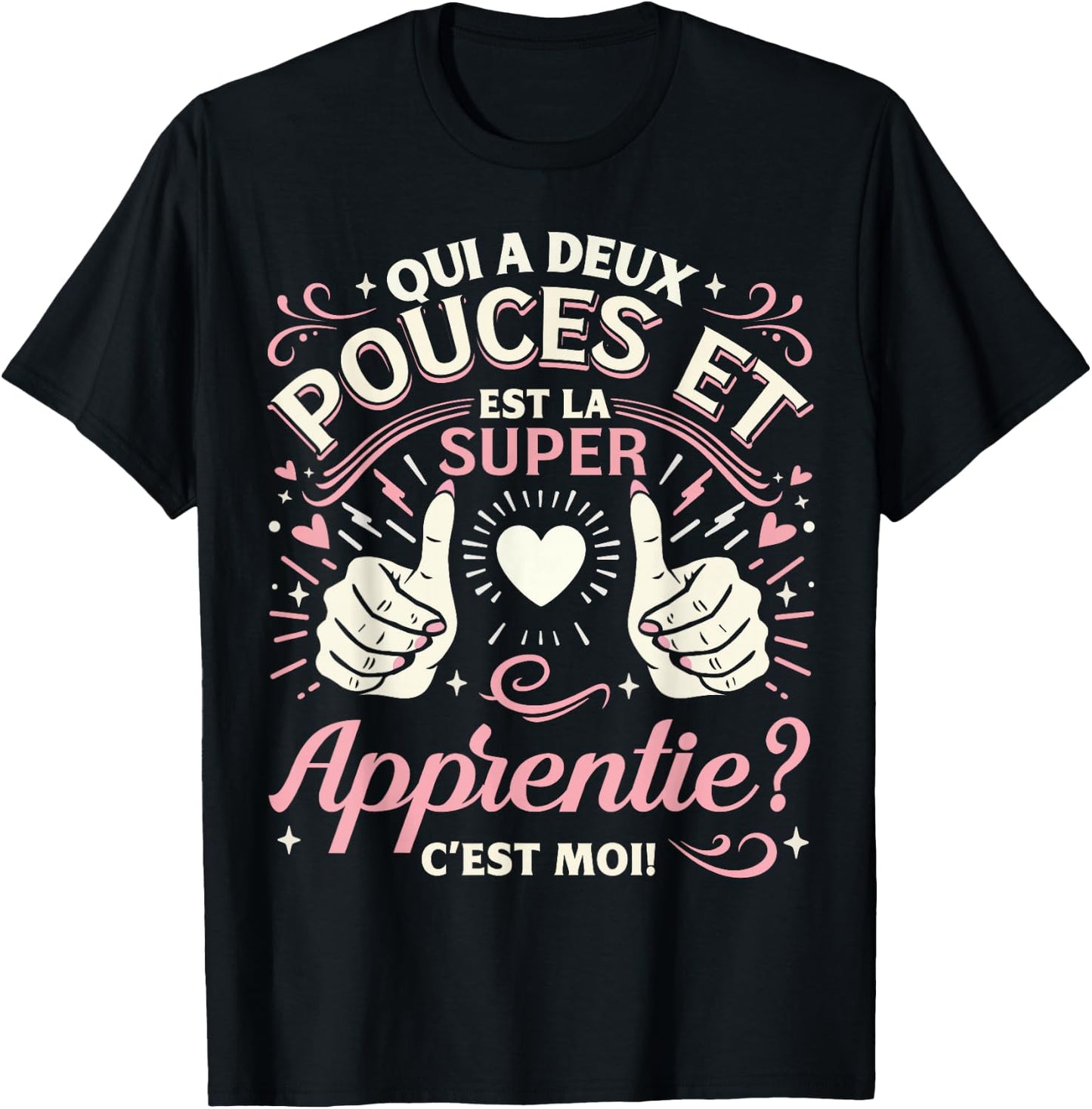 A Super Apprentice Gift An Apprentice End Of Internship , Black, S T-Shirt - T-Shirt | Black