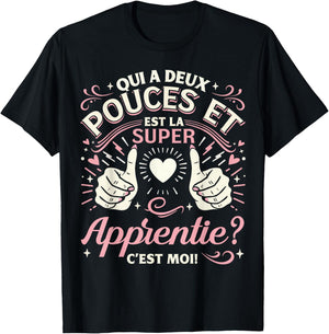 A Super Apprentice Gift An Apprentice End Of Internship , Black, S T-Shirt - T-Shirt | Black