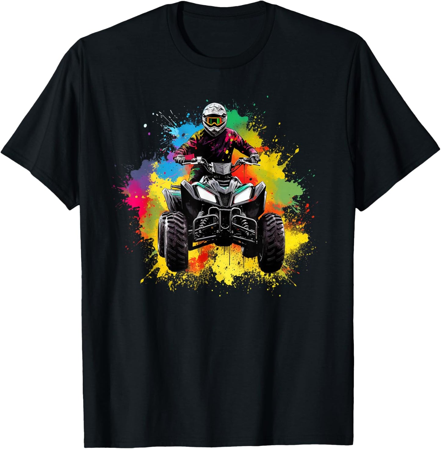Cooles Quad für Dirtbiker Jungen und Mädchen T-Shirt - T-Shirt | Black