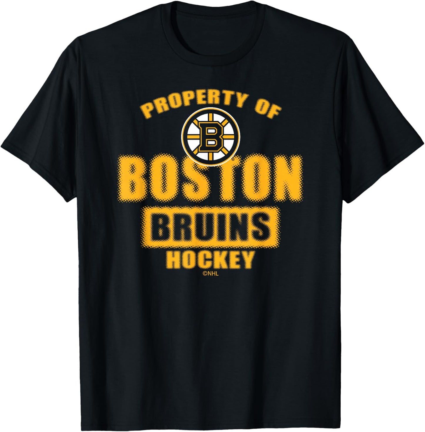 Boston Bruins Property Black Officially Licensed T-Shirt - T-Shirt | Black
