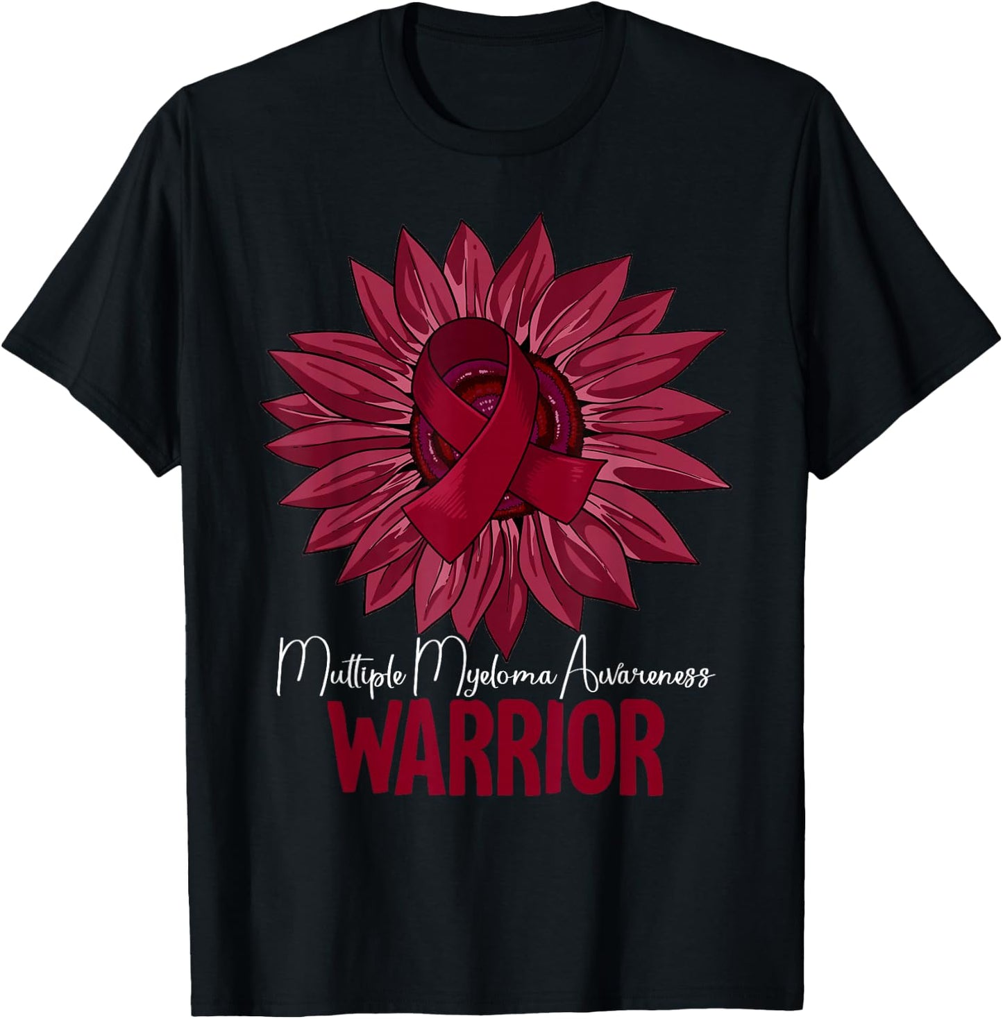 Warrior Multiple Myeloma Awareness T-Shirt - T-Shirt | Black