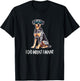 Funny Do What I Want Catahoula Leopard Dog Lover T-Shirt - T-Shirt | Black