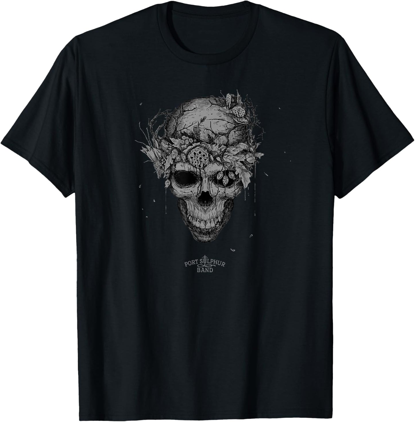Hunt: Showdown 1896 Port Sulphur Band Dressed to Die , Black, S T-Shirt - T-Shirt | Black