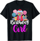 Candy Machine Birthday Girl Sweet Candyland Matching Family T-Shirt - T-Shirt | Black