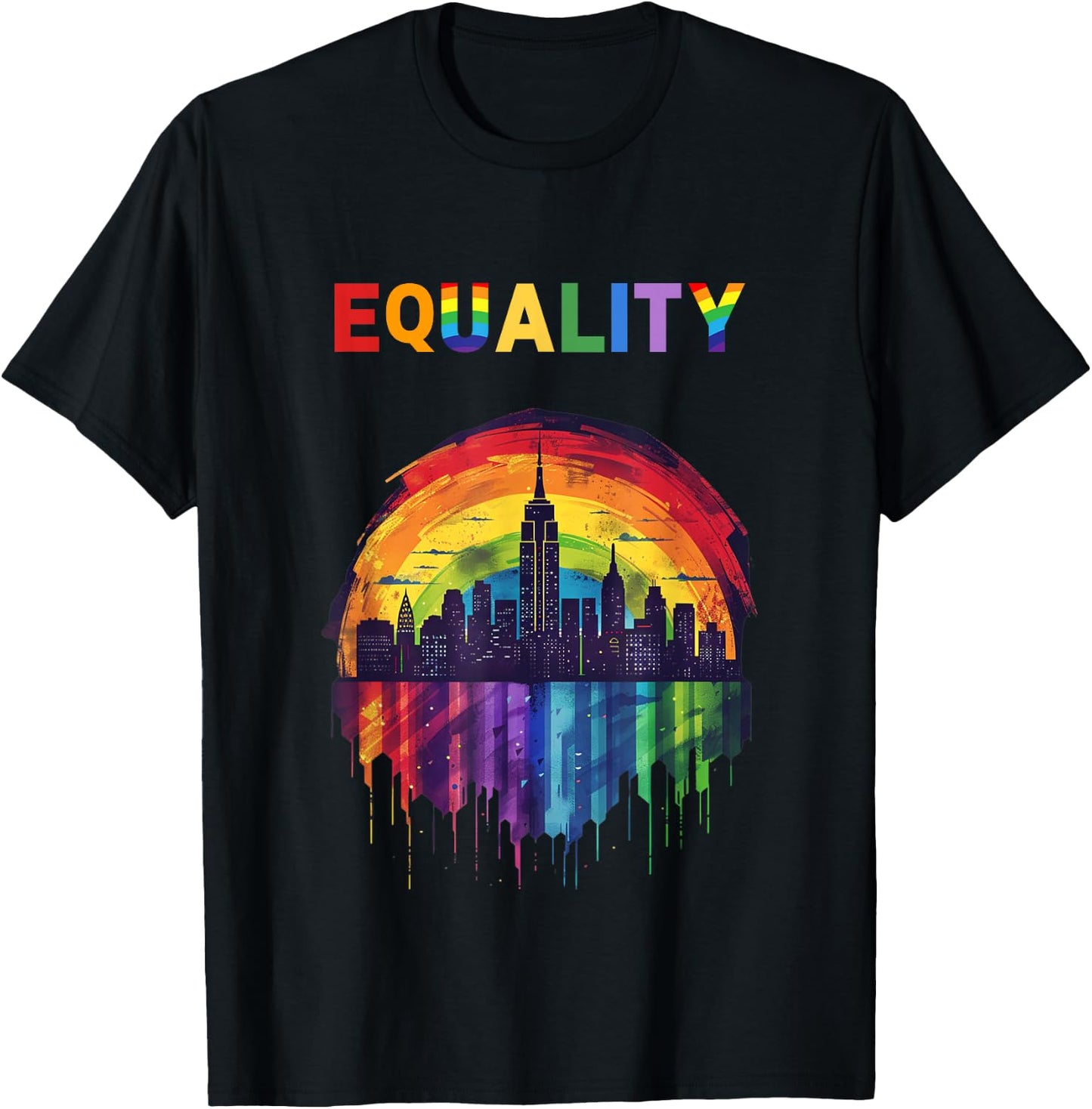 Pride, LGBTQ+ Community, Mensch Sein, freundlich T-Shirt - T-Shirt | Black