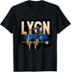 Gift Supporter Lyon Football Lyonnais , Black, S T-Shirt - T-Shirt | Black