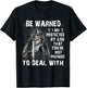 Knight Templar Christian Warrior I Am Protected By God T-Shirt - T-Shirt | Black